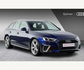 AUDI A4 AVANT 2.0 TFSI 40 S LINE S TRONIC EURO 6 (START/STOP) 5DR