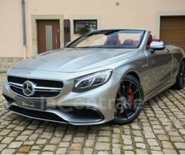 MERCEDES CLASSE C CABRIOLET C 63 AMG VII CABRIOLET 63 AMG 4MATIC