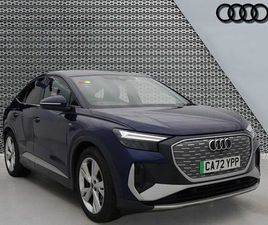AUDI Q4 SPORTBACK E-TRON 40 AUDI Q4 SPORTBACK E-TRON S LINE 40