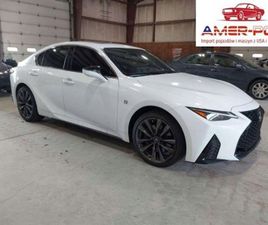 LEXUS IS IS 350 LEXUS IS 350 F SPORT 2024 3.5L 3.5 BENZYNA 311KM