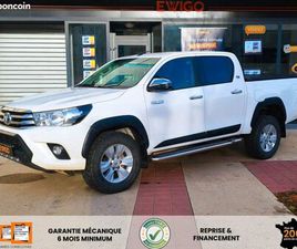TOYOTA HILUX DOUBLE CABINE TOYOTA HILUX DOUBLE CABINE 2.4 D4D 150CH LEGENDE SPORT RC19 4X4 BVA 5 PL 1ER MAIN ATTELAGE PROTECTION RIVAL