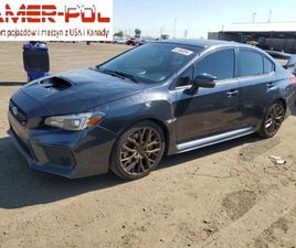 SUBARU WRX 2019 SUBARU WRX STI MANUAL 2.5 DIESEL 310KM