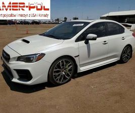 SUBARU WRX 2020 SUBARU WRX STI LIMITED MANUAL WWING SPOILER 2.5 BENZYNA