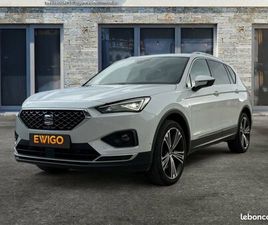 SEAT TARRACO 2.0 TDI 190 XCELLENCE 4DRIVE BVA DSG7 2EME MAINS TOIT PANO CAMERA 360 CAR PLAY OPTION +++