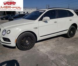 BENTLEY BENTAYGA 2018 6.0L 6.0 BENZYNA 600KM