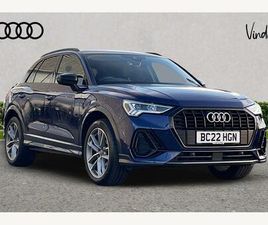 AUDI Q3 35 TFSI 1.5 TFSI COD 35 BLACK EDITION S TRONIC EURO 6 (START/STOP) 5DR