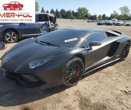LAMBORGHINI AVENTADOR S 2019 6.5L 6.5 BENZYNA 730KM