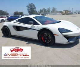MCLAREN 570S COUPE 2016, 3.8, RWD, OD UBEZPIECZALNI 3.8 BENZYNA 575KM