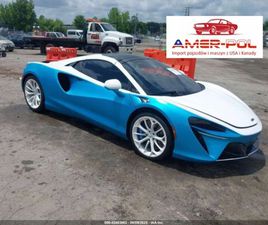 MC LAREN ARTURA MCLAREN ARTURA PERFORMANCE, 2025R., 3.0L 3.0 BENZYNA 680KM