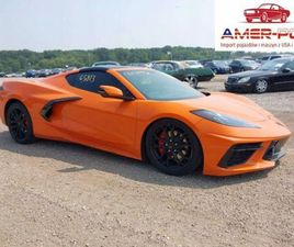 CORVETTE C8 STINGRAY CHEVROLET CORVETTE STINGRAY 1LT 2023 6.2L 6.2 BENZYNA 490KM