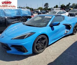 CORVETTE C8 STINGRAY CHEVROLET CORVETTE STINGRAY 2LT 2023 6.2L 6.2 BENZYNA 490KM