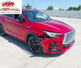 INFINITI QX55 INFINITI QX55 SENSORY 2022 2.0L 2.0 BENZYNA 268KM