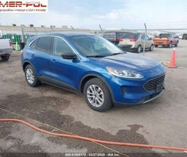 FORD ESCAPE FORD ESCAPE 2022 FORD ESCAPE SE FWD 1.5 BENZYNA 181KM