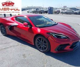 CORVETTE C8 STINGRAY CHEVROLET CORVETTE STINGRAY 3LT 2024 6.2L 6.2 BENZYNA 495KM