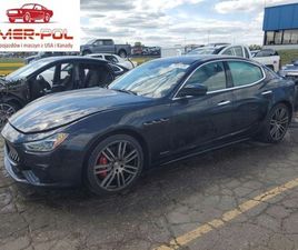 MASERATI GHIBLI S MASERATI GHIBLI S 2018 3.0L 3.0 BENZYNA 424KM
