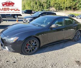 MASERATI GHIBLI S MASERATI GHIBLI S 2020 3.0L 3.0 BENZYNA 424KM