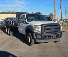 ** 2015 FORD F-550 * 12 FOOT FLATBED * 6.8L V8 * LOW MILES 1 OWNER **