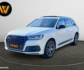 AUDI SQ7 4.0 V8 TDI BI-TURBO 435CH QUATTRO 57K D'OPTIONS 2ÈME MAIN TVA RÉCUPÉRABLE 45000 HT