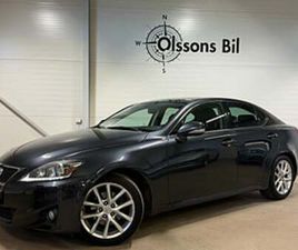 LEXUS IS 250 2.5 V6 AUT DRAG B-KAM GPS LÄDER KELYESS