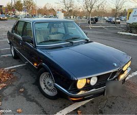 BMW SERIE 5 535 BMW 535I E28 – 1986 – 218 CH – ARTICBLAU / VELOURS BEIGE – RESTAURÉE – SUBLIME
