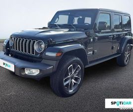 JEEP WRANGLER UNLIMITED JEEP WRANGLER UNLIMITED 2.0 T 380CH 4XE SAHARA COMMAND TRAC