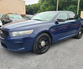 FORD TAURUS 2013 FORD TAURUS POLICE INTERCEPTOR AWD