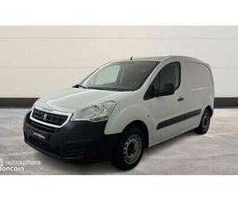 PEUGEOT PARTNER PEUGEOT PARTNER VÉHICULE UTILITAIRE OU SOCIÉTÉ STANDARD 1000KG BLUEHDI 75CH PREMIUM