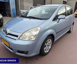 TOYOTA COROLLA VERSO TOYOTA COROLLA VERSO - 1.8 VVT-I SOL 1E EIG - 7PRS NAP 194.583KM AIRCO + 4 ELEK. RAMEN LUXE UITVOERING MET ALLE B