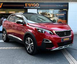 PEUGEOT 3008 PEUGEOT 3008 GENERATION-II 2.0 BLUEHDI 180 GT PACK EAT8 BVA START-STOP + CARPLAY / TOIT OUVRANT PANORAMIQUE /SIEGES CHAUFFANTS
