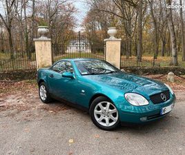 MERCEDES SLK SLK 200 MERCEDES SLK 200 R170 - AUTOMATIQUE - 04/1997 - 124000 KMS - RARE VERT VIVIANITE -