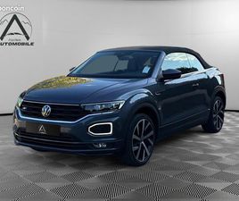 VOLKSWAGEN T-ROC CABRIOLET VOLKSWAGEN T-ROC CABRIOLET 1.5 TSI R LINE DSG7/APPLE CARPLAY/SIÈGES CHAUFFANTS /VIRTUAL COCKPIT