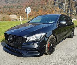 MERCEDES CLA SHOOTING BRAKE CLA 45 AMG CLA SHOOTING BRAKE 45 AMG YELLOW NIGHT EDITION 4MATIC SPEED.