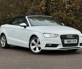 2015 AUDI A3 CABRIOLET 1.4 SPORT TFSI (150PS) (COD) S TRONIC