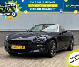 FIAT 124 SPIDER FIAT 124 SPIDER 1.4 TURBO 140PK AUTOMAAT LUSSO | VOLLEDIG DO — FIAT — MARKTPLAATS