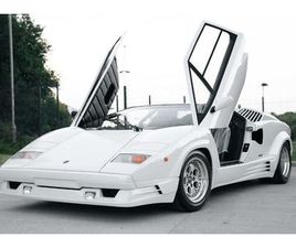 LAMBORGHINI COUNTACH 25E ANNIVERSAIRE 214 MLS 1 OF 67 RHD CARS 25TH