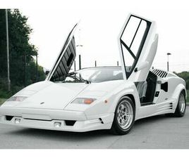 LAMBORGHINI COUNTACH 25E ANNIVERSAIRE LAMBORGHINI COUNTACH 25TH ANNIVERSARY 214 MLS 1 OF 67 RHD CARS