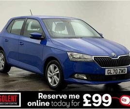 SKODA FABIA 1.0 SE EURO 6 (START/STOP) 5DR