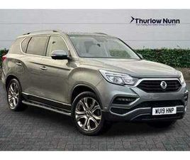 SSANGYONG REXTON 220 E XDI 2019 - 2.2D ULTIMATE SUV 5DR DIESEL T-TRONIC 4WD EURO 6 (181 PS)