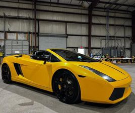 LAMBORGHINI GALLARDO SPYDER USED 2008 LAMBORGHINI GALLARDO SPYDER