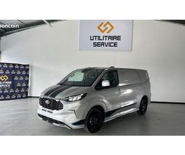 40 990 HT / NOUVEAU FORD TRANSIT CUSTOM SPORT 300 L1H1 2.0 ECOBLUE 170 CV BVA GRIS LUNAIRE / NEUF / TVA RECUPERABLE