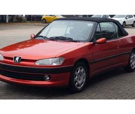 PEUGEOT 306 CABRIOLET PEUGEOT 306 CABRIO TÜV/SCHECKHEFT/TEILLEDER