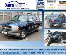 CHEVROLET TAHOE CHEVROLET TAHOE 5.3 V8 LT 4WD LEDER*S-DACH*MEMORY*AHK