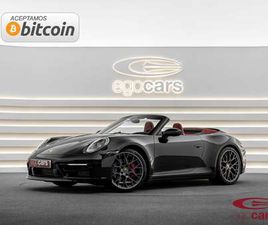 PORSCHE 911 CABRIOLET 992 CARRERA S CARRERA S CABRIOLET PDK