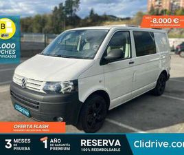 VOLKSWAGEN TRANSPORTER KOMBI LARGO T.MEDIO 2.0 TDI 102CV 2.8T