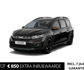 DACIA JOGGER TCE 110 6MT EXTREME 7-ZITS | ACHTERUITRIJCAMERA | BEKLEDING ‘EXTREME’ MET RODE DETAILS | CRUISE CONTROL MET SNELHEIDSBEGRENZER