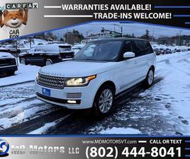 LAND ROVER RANGE ROVER 2017 LAND ROVER RANGE ROVER HSE AWDSUV FOR ONLY $24,499!
