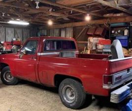 GMC W SERIES 1984 GMC C15 SIERRA SHORT BOX SQUARE BODY