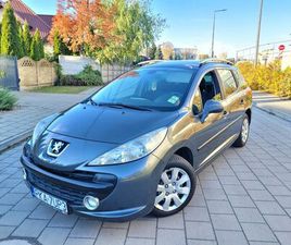 PEUGEOT 207SW 1.6 HDI 90KM-2008 ROK-KLIMA-PANORAMA DACH-EKONOMICZNY KALISZ • OLX.PL