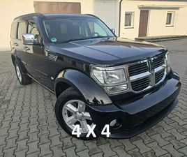 DODGE NITRO DODGE NITRO 2.8CRDI 4X4 .REDUKTOR. AUTOMAT.HAK.PODG.FOT.SKÓRY.KREDYT.OKAZJA KUTNO