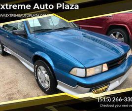 CHEVROLET CAVALIER 1989 CHEVROLET CAVALIER Z24 CONVERTIBLE